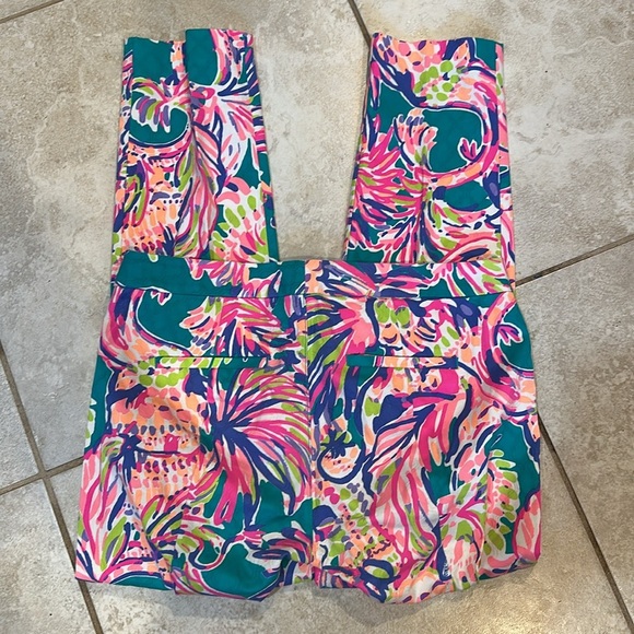 Lilly Pulitzer Kelly Skinny Ankle Pants Capri 8 Crop Pants - Picture 8 of 8
